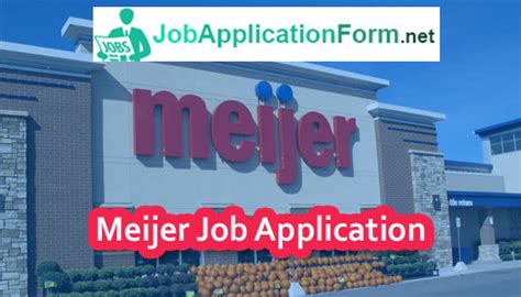 is meijer hiring|apply at meijer online.